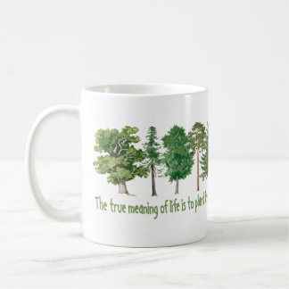Caneca De Café Árvores de Plantas - Tree Lover, Hugger