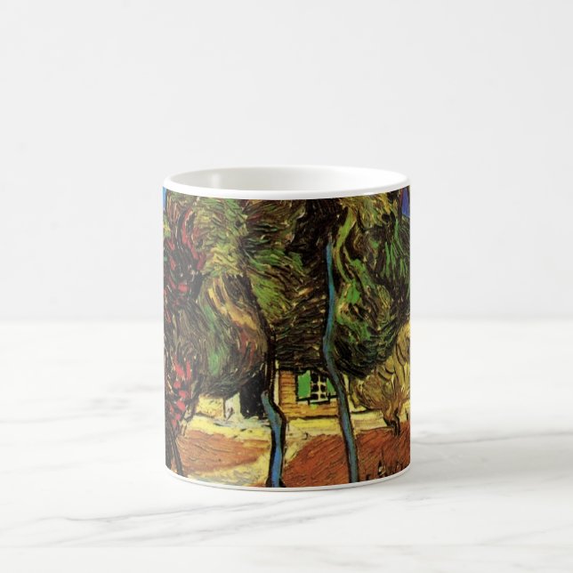 Caneca De Café Árvores de Van Gogh no Jardim, Hospital Saint Paul (Centro)