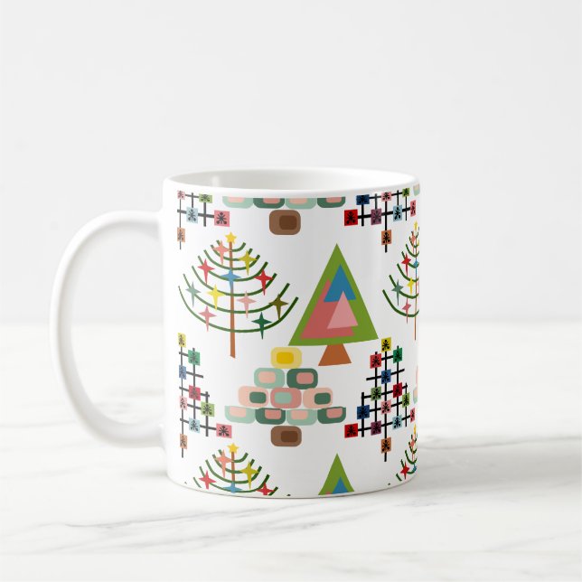 Caneca De Café Árvores Xmas MCM maiores (Esquerda)