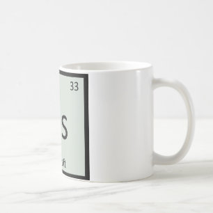 Caneca De Café As - Airsoft Sports Chemistry Mesa periódica