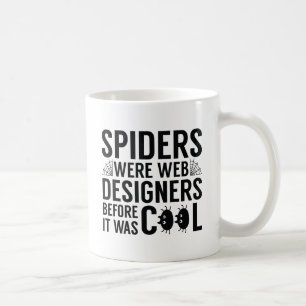 Caneca De Café As Aranhas Eram Projetistas Da Web