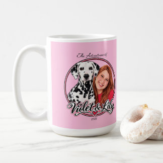 Caneca De Café As Aventuras de Lily & Violet