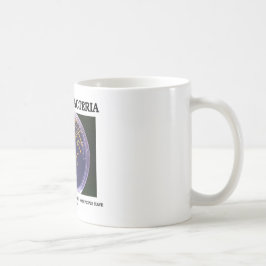 Caneca De Café As bactérias do apoio cultivam frequentemente