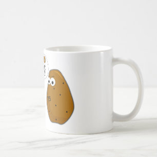 Caneca De Café As batatas fritas da batata são que você?