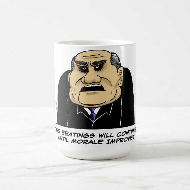 Caneca De Café As batidas continuarão (Centro)