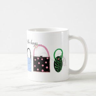Caneca De Café As bolsas elegantes