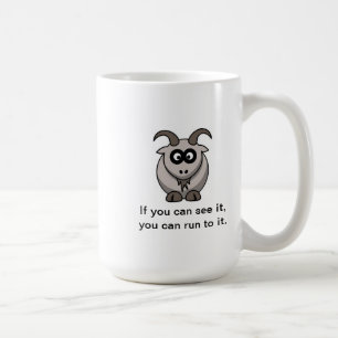 Caneca De Café As cabras de montanha de Santa Monica agridem se