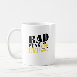Caneca De Café As chalaças más são como rolo do olho - chalaç
