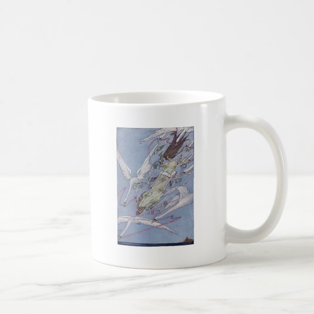 Caneca De Café As cisnes selvagens (Direita)