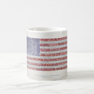 Caneca De Café As citações embandeiram para um Internet livre e