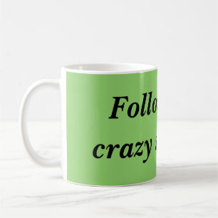 Caneca De Café As citações pretas órfãos seguem a ciência lo