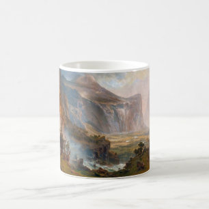 Caneca De Café As Cúpulas de Yosemite por Albert Bierstadt