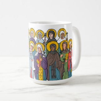 Caneca De Café As Deaconess Adoradas por Deus