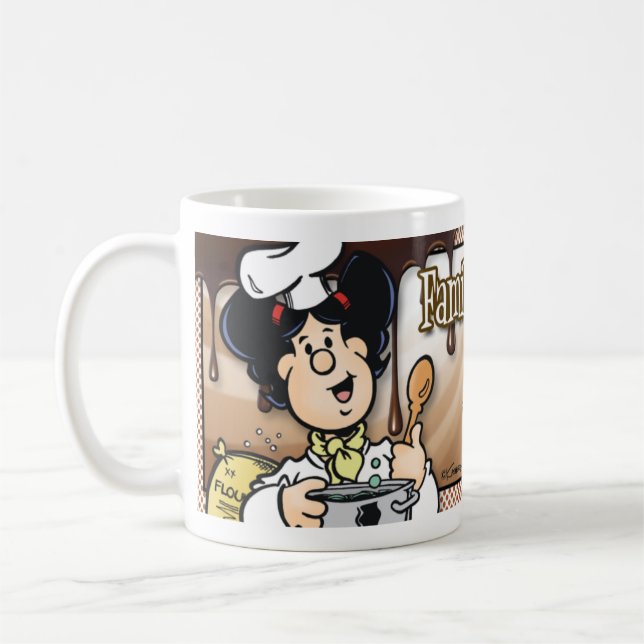 Caneca De Café As famílias são como o Fudge (Esquerda)