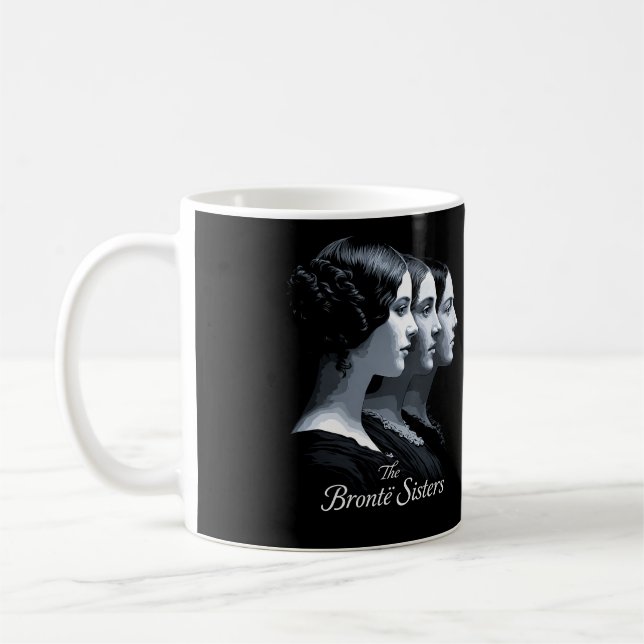 Caneca De Café As Irmãs Brontë (Esquerda)
