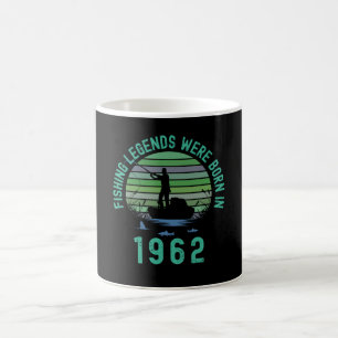 Caneca De Café As Legendas De Pesca Foram Nasceres Em 1962