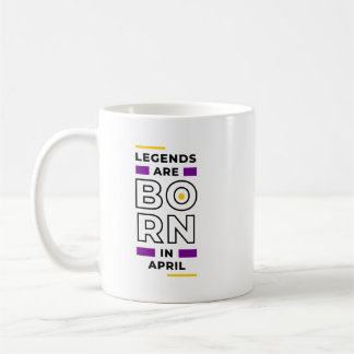 Caneca De Café As legendas estão a nascer em abril