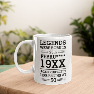 Caneca De Café As Legendas Personalizadas Eram Nasceres no Mês do