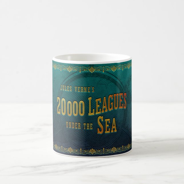 Caneca De Café As ligas de Verne 20.000 por David McCamant (Centro)