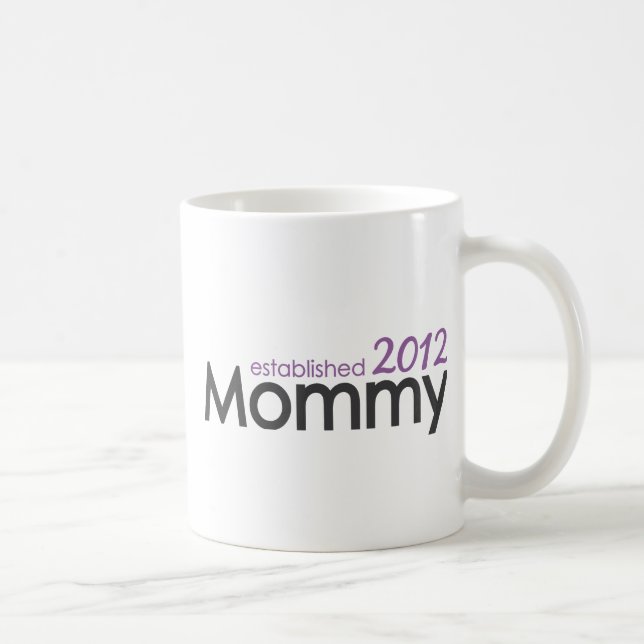 Caneca De Café as mamães estabeleceram 2012 (Direita)