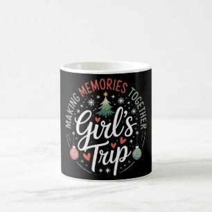 Caneca De Café As Meninas De Natal Trip Memórias De Fazer Juntas 