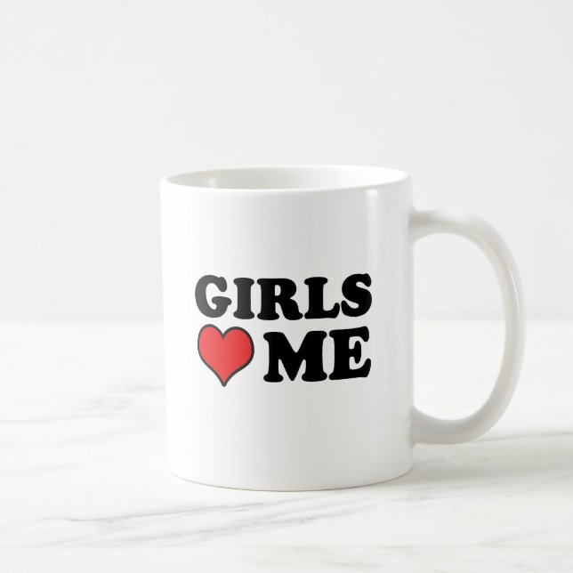 Caneca De Café As Meninas Me Amam (Direita)