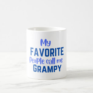 Caneca De Café As minhas Pessoas favoritas chamam-me Grampy Coffe