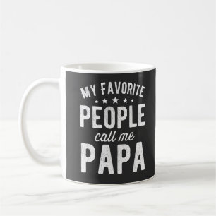 Caneca De Café As Minhas Pessoas Favoritas Chamam-Me Papa