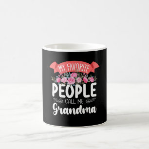 Caneca De Café As Minhas Pessoas Favoritas Me Chamam de Vovó no D