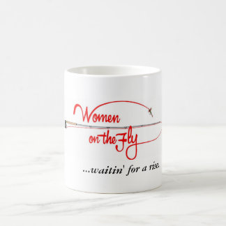 Caneca De Café As mulheres sobre - - voam… o waitin para uma