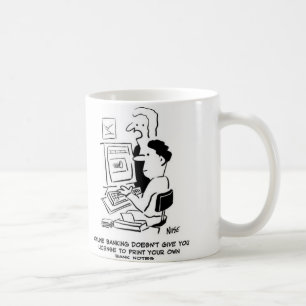Caneca De Café As notas de um impressão são as notas online