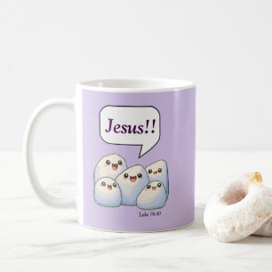 Caneca De Café As Pedras Clamam Seu Nome