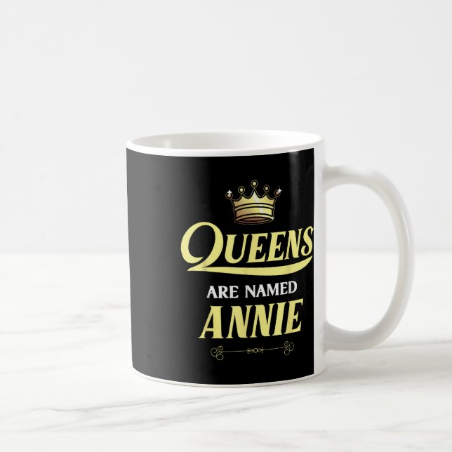 Caneca De Café As Rainhas São Chamadas Annie Gift Personalizada E (Direita)