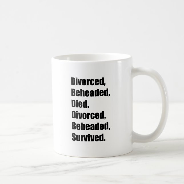 Caneca De Café As seis esposas de Henry VIII (Direita)