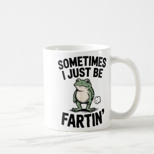 Caneca De Café Às vezes eu só estou soltando piadas Sapo Meme Ani