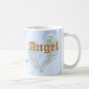 Caneca De Café Asas de Anjo