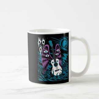 Caneca De Café Asas de Guitarra Vintage Arte Fantasia Música Rock