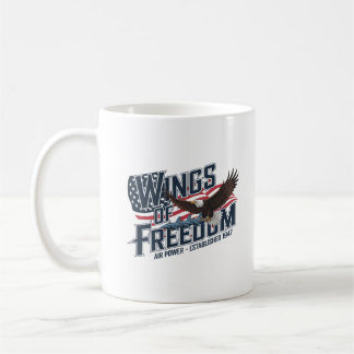 Caneca De Café Asas de liberdade