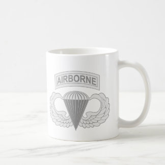 Caneca De Café Asas transportadas por via aérea do salto