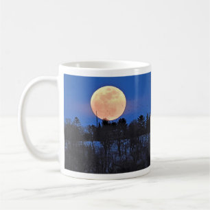 Caneca De Café Ascensão da lua da neve