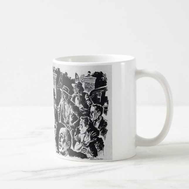 Caneca De Café Ascensão do vivo (Direita)