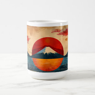 Caneca De Café Ascensão Sun - Design 2
