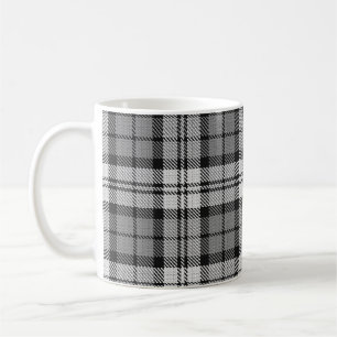 Caneca De Café Ash Cinza Blackwatch Campbell Tartan Xadrez