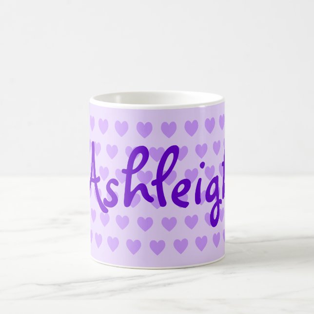 Caneca De Café Ashleigh em Roxo (Centro)