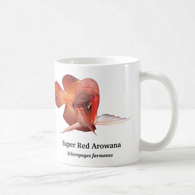 Caneca De Café Asian Arowana (Direita)