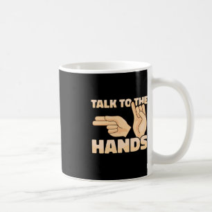 Caneca De Café ASL Fale com as mãos American Sign Language 2