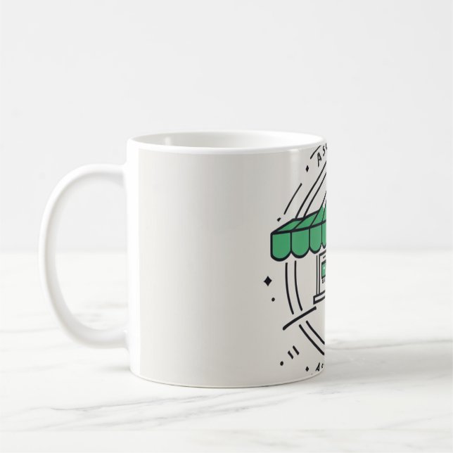 Caneca De Café AsoptON Mug (Esquerda)