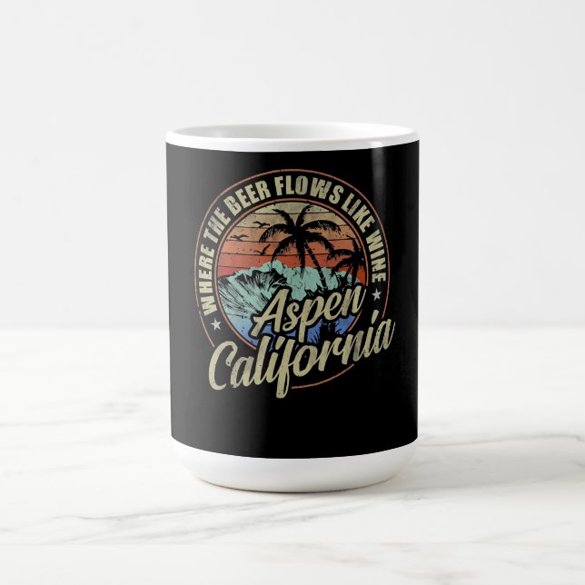 Caneca De Café aspen califórnia onde cerveja flui como vinho (Centro)