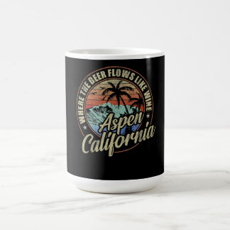 Caneca De Café aspen califórnia onde cerveja flui como vinho