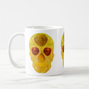 Caneca De Café Aspen Folha Skull 1